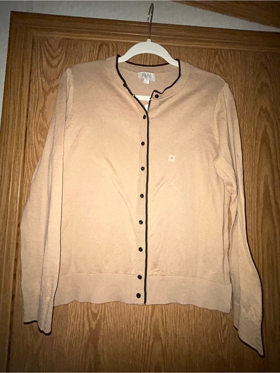 LOFT Sweaters - New, LOFT Outlet 100% Cotton Button Front Long Sleeve Cardigan Sweater